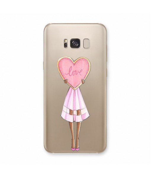 Husa Samsung Galaxy S8 Plus Silicon Premium LOVE HEART